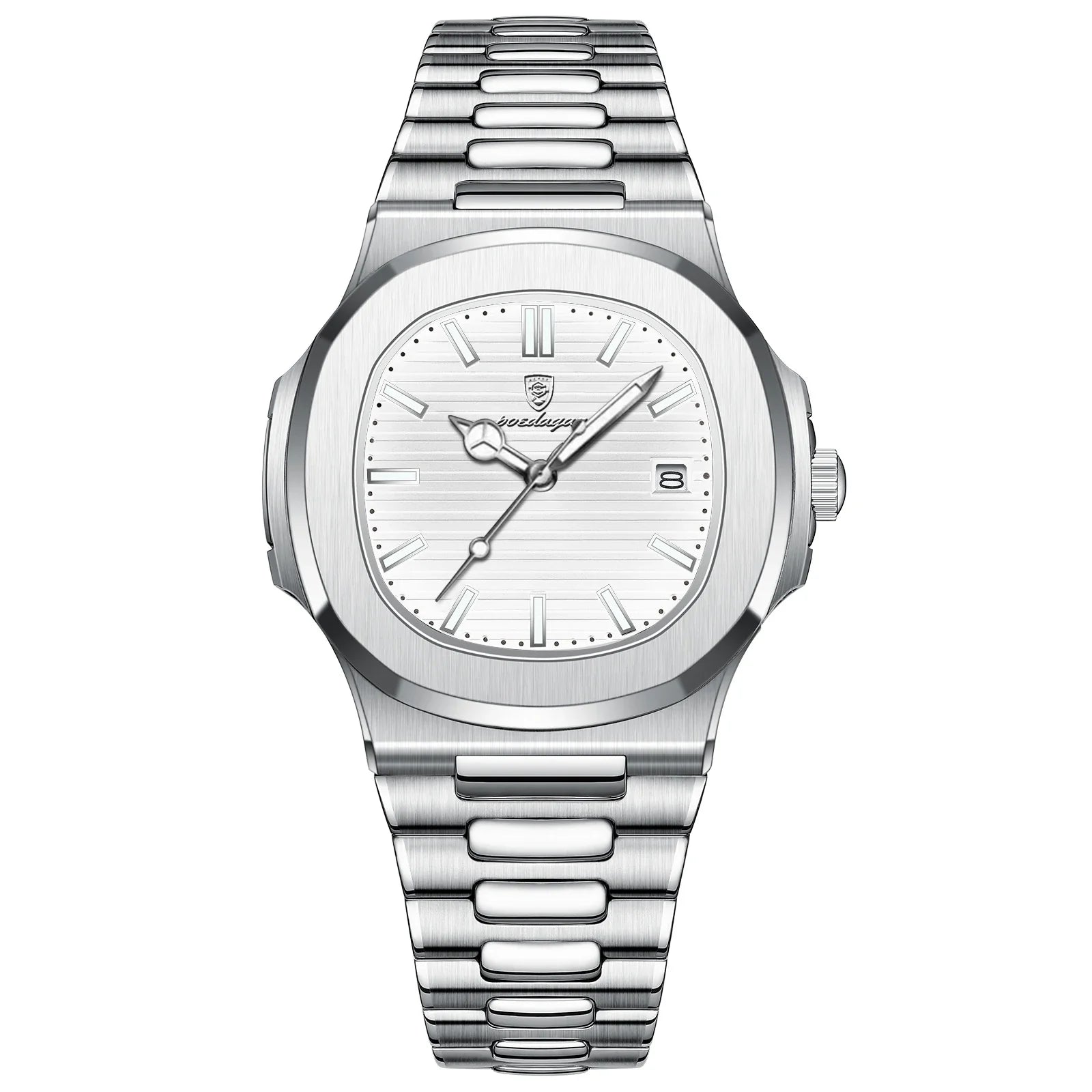 Luxury Men Wristwatch Stainless Steel Watch