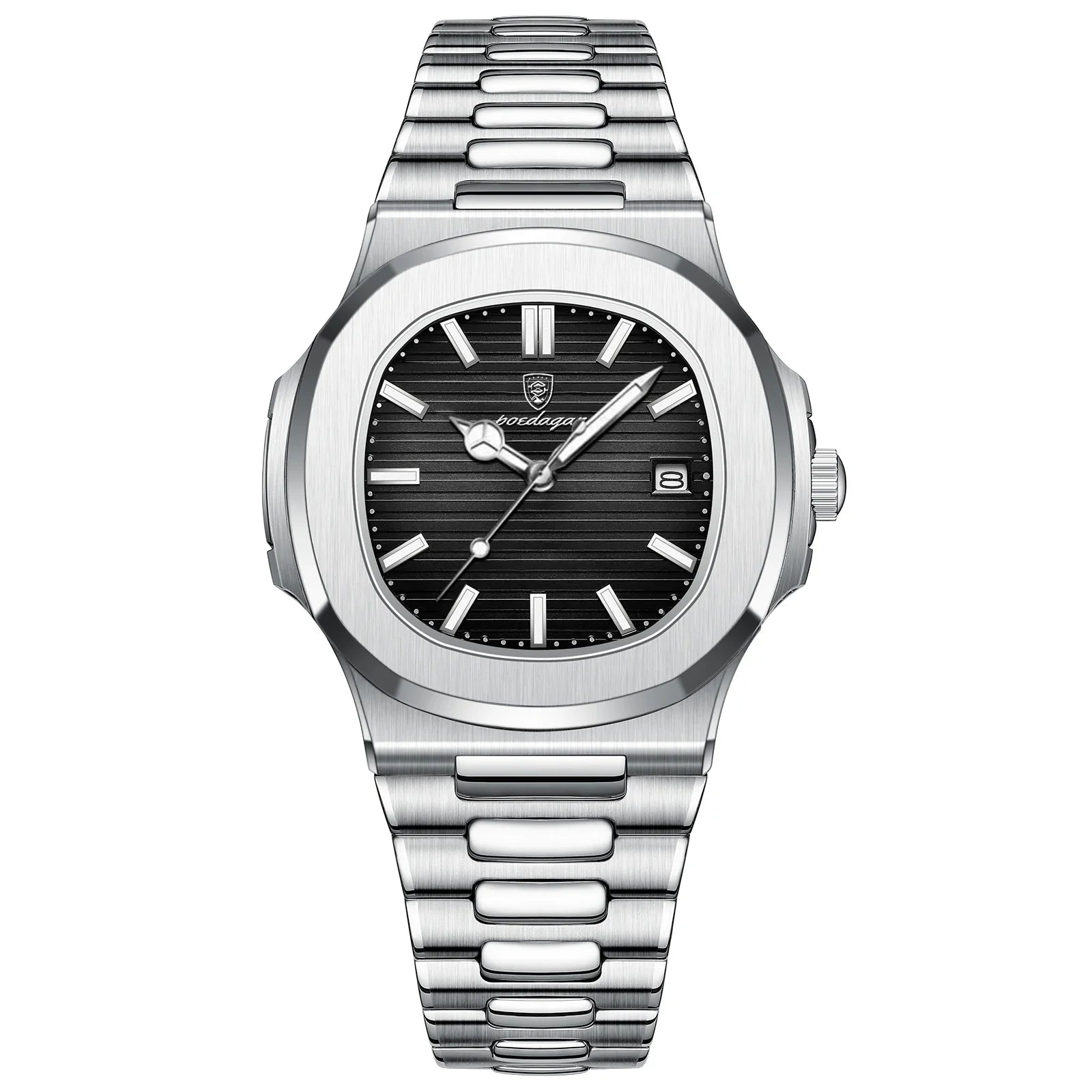 Luxury Men Wristwatch Stainless Steel Watch